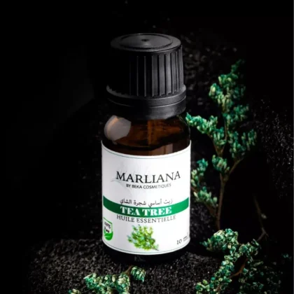 Huile essentielle d'arbre à thé MARLIANA, Tea tree, MARLIANA, soin naturel, peau, cheveux.