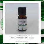 Huile Essentielle de Citronnelle de Java MARLIANA : Répulsif Naturel Efficace