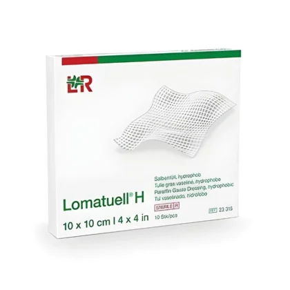 L & R LOMATUELL H Tulle Gras: Pansement stérile pour plaies suintantes