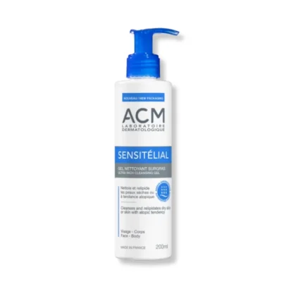 SENSITELIAL Gel Nettoyant Surgras - ACM