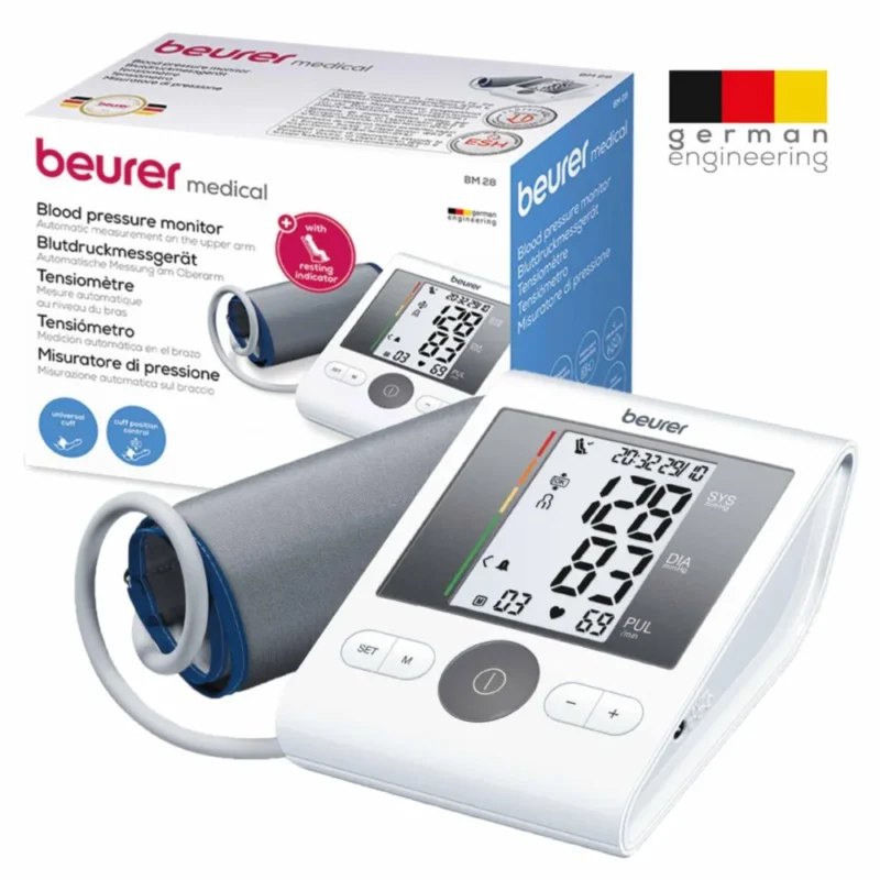 BEURER TENSIOMETRE BM 28 A BRAS AVEC ADAPTATEUR