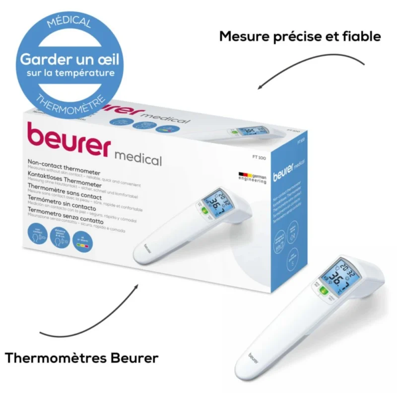 Beurer Thermomètre sans contact FT 100 – Image 2