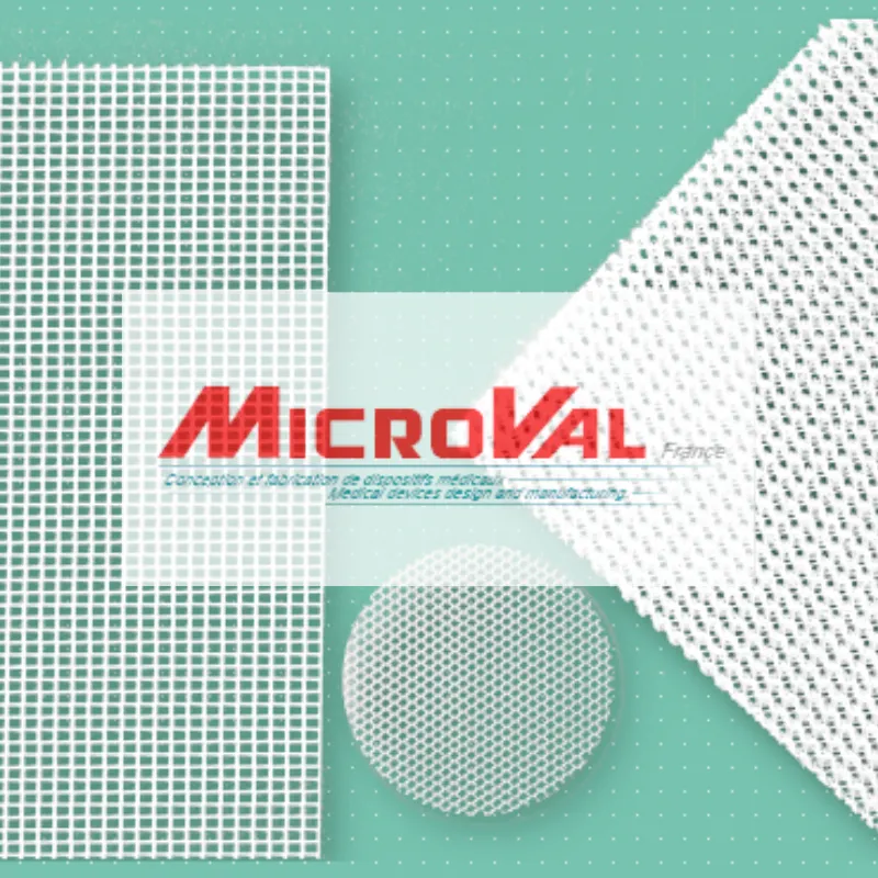Microval plaque d’éventrations 2D Implant Polypropylène