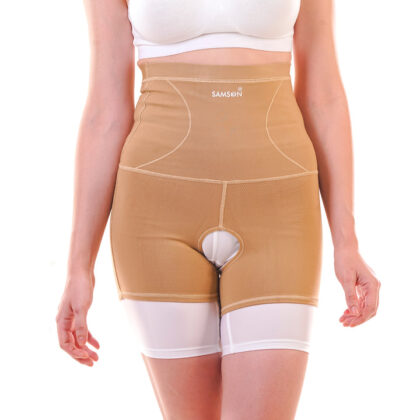 Présentation du produit Corset Après accouchement (SMART)disponible avec les tailles S, M, L/XL, XXL, de la marque Samson en Algérie.