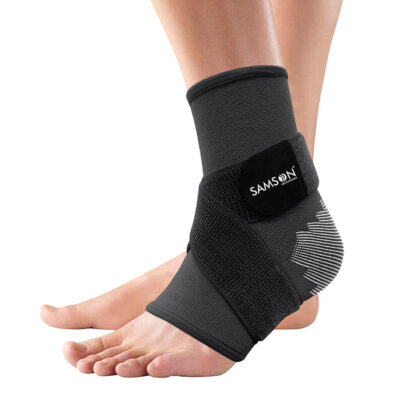 Présentation du produit Support de cheville avec reliuredisponible avec les tailles S, M, L, XL, XXL, de la marque Samson en Algérie.