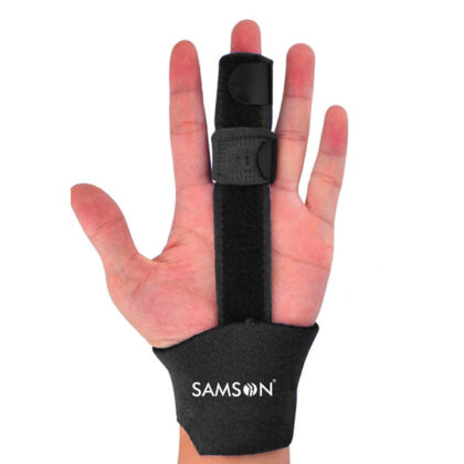 Présentation du produit Attelle Extension de doigtdisponible avec les tailles S, M, L, de la marque Samson en Algérie.