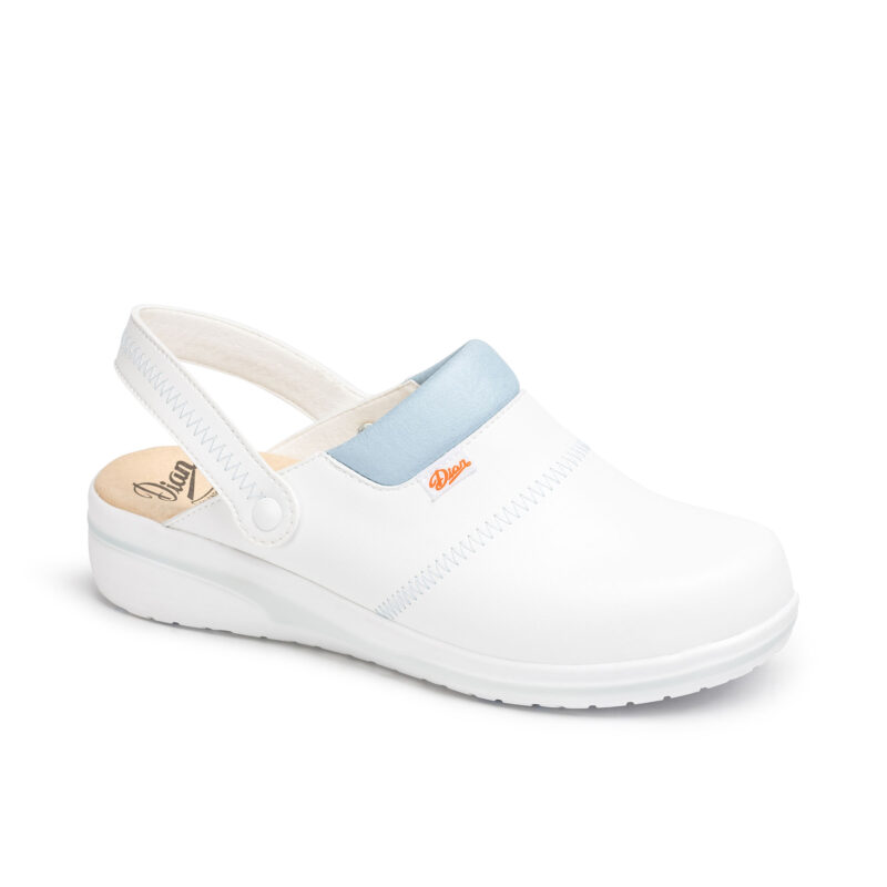 Differentes taille disponibles et modeles Taille 36 a 44, du produit Sabot Orthopedique MAR COULEUR(blanc/blanc-pistache/blanc-fuschia/blanc-bleu ciel/noir) de la marque Dian.