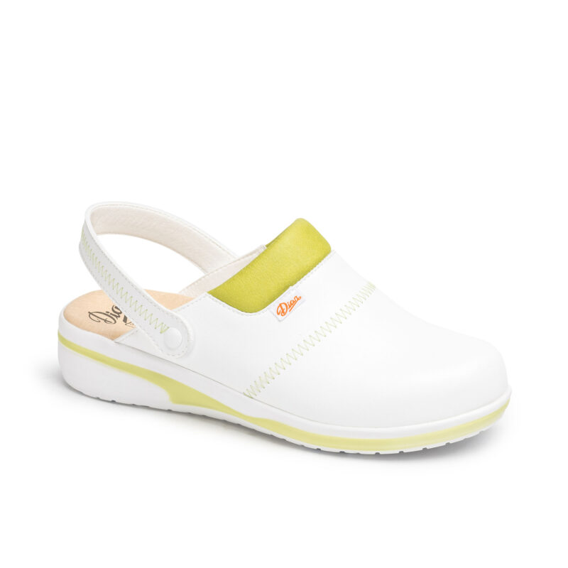 Differentes taille disponibles et modeles Taille 36 a 44, du produit Sabot Orthopedique MAR COULEUR(blanc/blanc-pistache/blanc-fuschia/blanc-bleu ciel/noir) de la marque Dian.