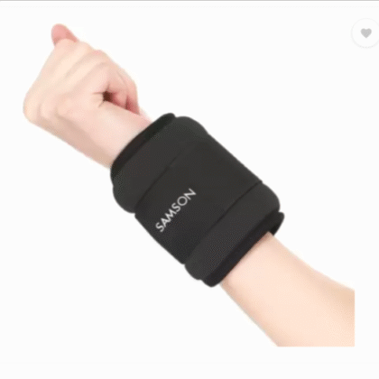 Présentation du produit Orthèse de poignet avec double ferméturedisponible avec les tailles STANDARD, de la marque Samson en Algérie.
