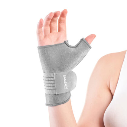 Présentation du produit Brace de poignet avec Support du poucedisponible avec les tailles S, M, L, XL, de la marque Samson en Algérie.