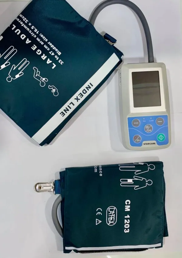 جهاز مراقبة ضغط الدم المتنقل (ABPM) هولتر Starcare مع برنامج