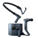 Massage 3-en-1 Starcare : appareil de massage portable rechargeable avec trois têtes interchangeables. L'image montre l'appareil, probablement de couleur [insérer la couleur si visible sur l'image], avec ses différentes têtes visibles ou suggérées. Il est conçu pour le massage à domicile et vise à soulager les tensions, améliorer la circulation et favoriser la détente.