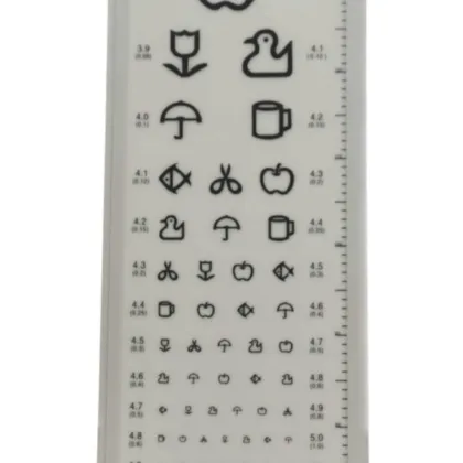 Échelle Optométrique LED Extra-Plat Enfant - Starcare