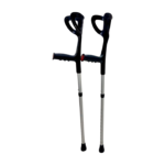 Canne anglaise argentée Megawell, pliable et réglable. Conçue en aluminium léger, elle présente un design élégant d'inspiration anglaise. Elle est présentée [Décrire brièvement la position de la canne, ex : debout, pliée, etc.] et vise à offrir confort et sécurité pour faciliter la mobilité. #canneanglaise