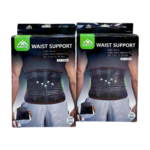 Ceinture lombaire Sibote ST-7265 : ceinture de soutien discrète et respirante pour le bas du dos. Elle est conçue pour offrir confort et soulager les douleurs dorsales, et s'adapte à une posture correcte lors des activités quotidiennes.