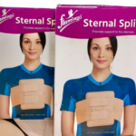 Ceinture de maintien thoracique Flamingo OC 2029, présentée ici en [couleur principale de la ceinture], conçue pour soutenir la posture et soulager les douleurs dorsales. La ceinture est fabriquée dans un tissu respirant et présente un système d'ajustement facile (tailles S, M, L). On distingue clairement les attaches de fermeture et la conception ergonomique de la ceinture.