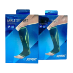 Chevillère Yc 7883, modèle universel, de couleur [Couleur de la chevillère] conçue pour le soutien et la protection de la cheville. La chevillère est présentée sur une cheville, soulignant son ajustement et sa forme adaptable. Elle est fabriquée dans un matériau [Décrire la texture, ex: respirant, extensible], offrant confort et liberté de mouvement. [Si visible, mentionner des détails spécifiques comme des sangles velcro, des renforts, etc.]. Idéale pour le sport ou une utilisation quotidienne.