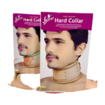 Collier cervical rigide Flamingo OC 2110, support cou. Dispositif orthopédique blanc, rigide, avec sangle réglable. Plusieurs tailles disponibles.