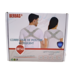 Correcteur de posture Berbas BR145 : Discret, léger et ajustable, ce dispositif de soutien lombaire améliore la posture et favorise un dos droit. Il est porté sous les vêtements et conçu pour un confort quotidien.