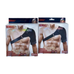 Épaulière Berbas en néoprène noir, conçue pour le soutien et le confort de l'épaule. Réglable, elle présente une conception bidirectionnelle offrant une bonne amplitude de mouvement et est adaptée à l'activité sportive ou aux troubles musculo-squelettiques.