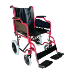 Fauteuil roulant de transfert Sub Nd 904B, modèle standard, présenté sur fond neutre. Le fauteuil est de couleur [préciser la couleur du fauteuil, ex: bleu foncé] avec des [préciser le matériau, ex: sièges en tissu] et des [préciser les roues, ex: roues robustes]. On distingue [préciser les détails visibles, ex: un dossier inclinable et des rampes d'accès]. L'image met en évidence la conception ergonomique et les fonctionnalités de transfert du fauteuil roulant.