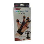 Fortifiant des Doigts Berbas (BR423) : Tube de complément alimentaire parapharmaceutique. Indication pour le soutien et la protection des mains. Le tube présente le logo Berbas et les mentions "Fortifiant des Doigts" ainsi que des informations sur les vitamines, minéraux et extraits végétaux.