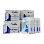 Boîte de 50 gants stériles en latex naturel de la marque Amola. Les gants sont blancs, de taille 6.5 à 8, et présentés dans leur emballage d'origine. Ils sont conçus pour l'hygiène et la protection, adaptés à un usage professionnel ou personnel. #hygiène #médical