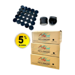 Deux pots à crachat blancs en plastique résistant, disposés côte à côte, sur un fond neutre. Ils présentent une forme ergonomique, légèrement conique, avec un bord arrondi et une base stable. L'image met en évidence leur design simple et fonctionnel, suggérant une utilisation professionnelle ou domestique axée sur l'hygiène.