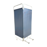 Paravent deux volets en époxy, design moderne. Séparateur d'espace résistant et facile à nettoyer, idéal pour une décoration intérieure élégante. Taille standard.