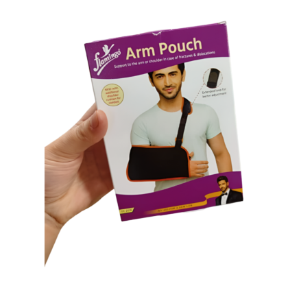 Porte-plâtre Flamingo OC 2036, taille XL/2XL, en matériaux respirants et réglable, conçu pour le confort et la sécurité lors de la consolidation d'une fracture. Facile à utiliser.