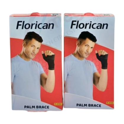 Serre-poignet élastique Florican FC-4103, de couleur [préciser la couleur du serre-poignet si visible sur l'image], conçu pour le soutien et le confort des poignets douloureux (tendinite, canal carpien). Le produit est présenté [décrire brièvement la présentation : sur un poignet, sur un fond neutre, etc.]. Il est disponible en différentes tailles (M, L, XXL). #Florican #soutienpoignet