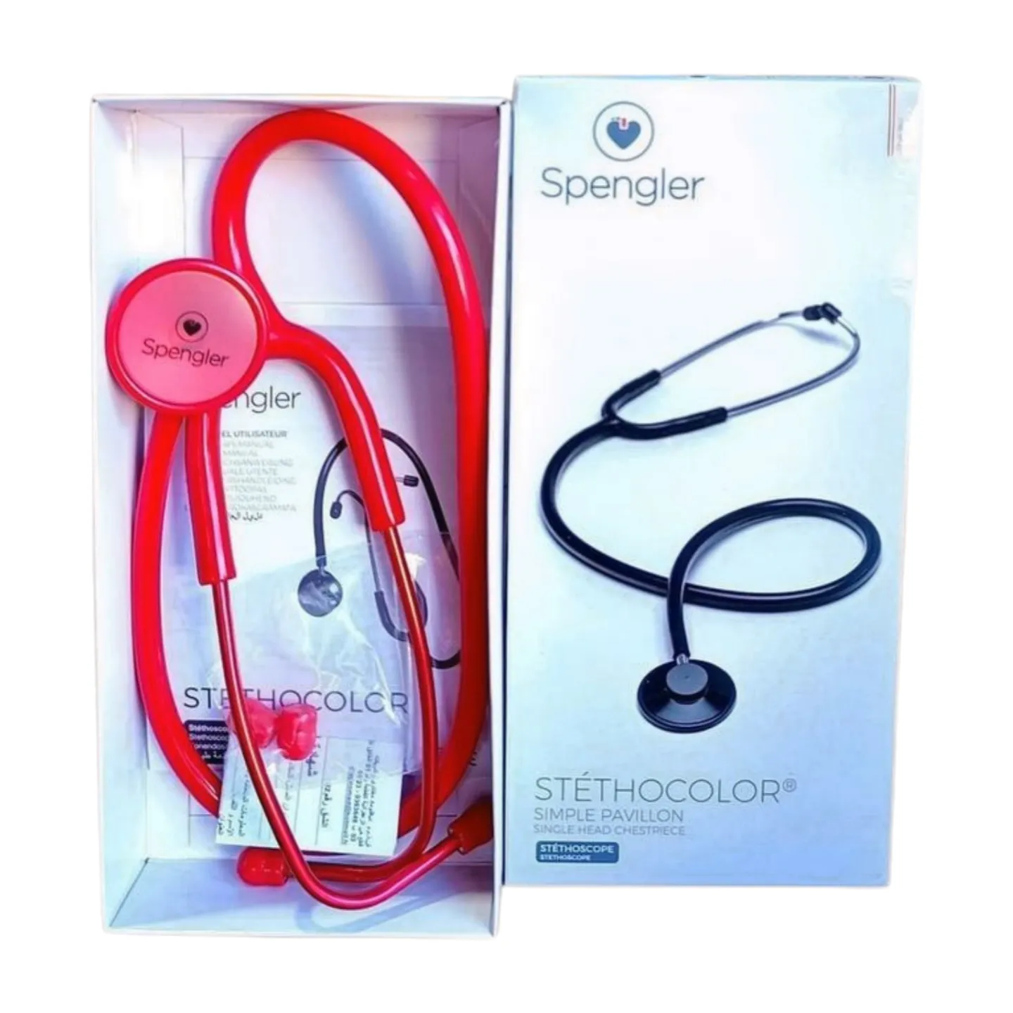 سماعة طبية بسيطة برأس أزرق – Spengler