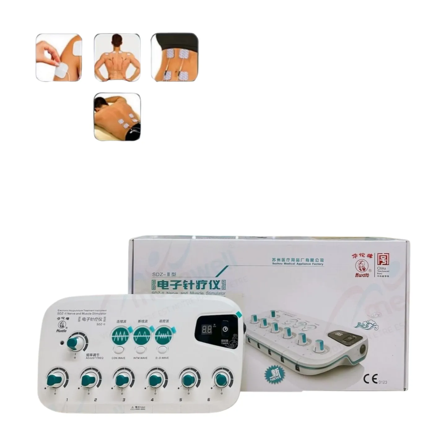 Stimulateur EMS « Électrostimulateur » 6/S MM-088E - Medanex – mode d'emploi