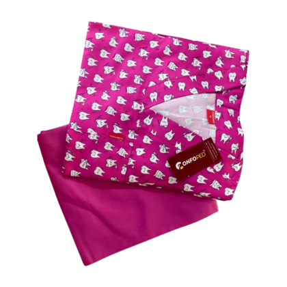 Tenue de bloc Confoped rose. Vêtement confortable, doux et respirant, conçu pour un soutien optimal. Disponible en tailles 44 à 48.