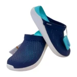 Sabot Plastic Femme Bleu Nuit/Vert Semelle Blanc - Crocs - MedicBox Algérie