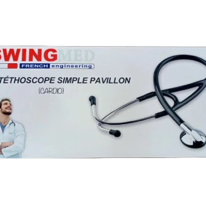 Stéthoscope Simple Pavillon pour Cardiologie - Swingmed