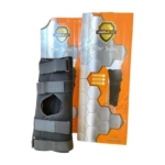 Attelle orthopédique pour enfant Armor ARK1035, couleur [couleur de l'attelle], conçue pour le soutien et le confort. L'attelle présente une structure [description brève de la structure, ex: flexible, rigide] avec des [matériaux visibles, ex: bords doux, rembourrage en tissu]. Elle est ajustée à la jambe de l'enfant, visiblement adaptée pour la rééducation ou le soutien en cas de blessure. #orthopédieenfant