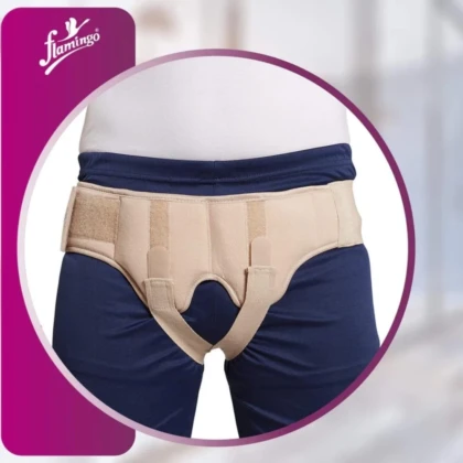 Ceinture Herniaire Bilatérale - Flamingo