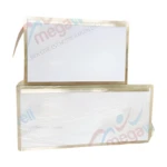 Négatoscope numérique à deux plages, modèle HML, destiné à l'analyse d'images médicales (radiographies, photographies). Appareil robuste et ergonomique, assurant une qualité d'image optimale pour les cabinets médicaux et les laboratoires.