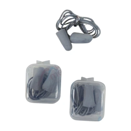 Bouchons d'oreilles Conquest CHN-021, taille standard, en mousse hypoallergénique, pour le confort et l'isolation phonique. Présentés ici [Décrire brièvement l'apparence visuelle principale des bouchons dans l'image, par exemple : "sous forme de deux petits cylindres blancs"], ils sont conçus pour le sommeil, les voyages et la concentration.