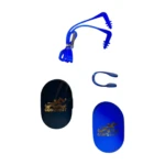 Bouchons d'oreilles en silicone médical doux, modèle Conquest CHN-021, présentés [Décrire la présentation visuelle : par exemple, "dans un petit emballage transparent", "sur un fond blanc", "en jeu de deux"]. Ils sont conçus pour s'insérer confortablement dans les oreilles, offrant une isolation phonique pour le sommeil ou la concentration. Leur forme ergonomique permet un ajustement optimal. Les bouchons sont réutilisables et faciles à nettoyer.