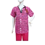 Tenue de bloc rose motif battement de cœur - Confoped - MedicBox Algérie