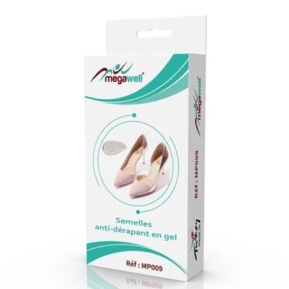 Semelles Antidérapantes en Gel - Megawell