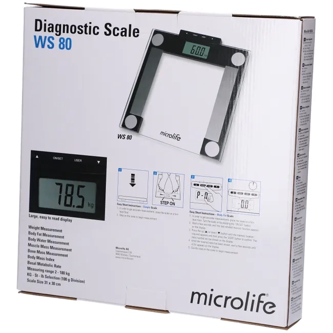 Pèse-Personne Électrique WS-80 - Microlife – Image 3