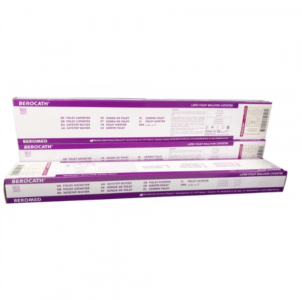 Sonde de Foley Homme CH22/CH18/CH16/CH14/CH12 - Beromed – Image 2