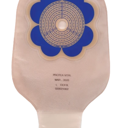 Poche de Colostomie Mono/Bloc Vidangeable Invisible 13mmx63mm (Boîte/30) - Protea vital