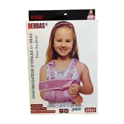 Immobilisateur d'Épaule et Bras Réglable Enfant Fillette - Berbas
