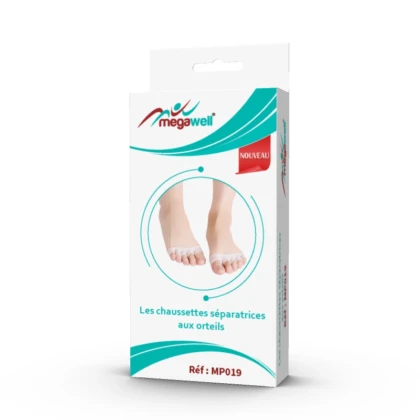 Chaussettes Séparatrices aux Orteils - Megawell