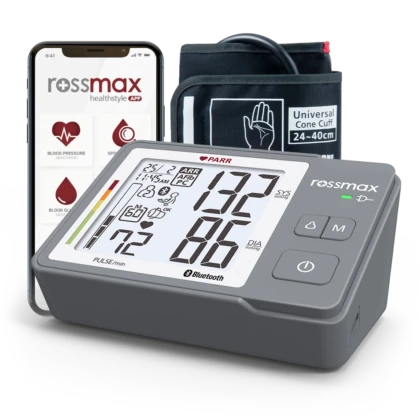 Tensiomètre Électronique à Brassard Z5 avec Câble USB + Bluetooth - Rossmax
