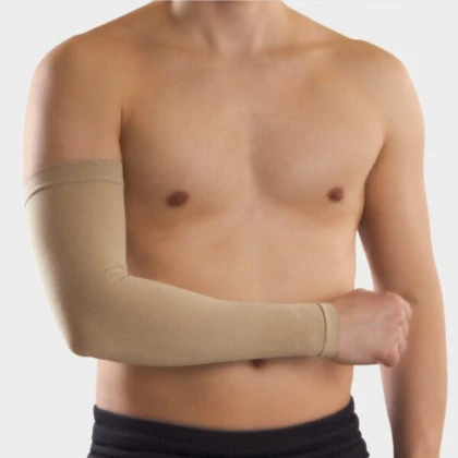 Découvrez ANATOMIC HELP 1121 : manchon bras/poignet compression 15-20 mmHg soulageant tendinites, douleurs, gonflements. Respirant, hypoallergénique, tailles M/L/XL. Idéal sportifs & quotidien actif ! (147 caractères)